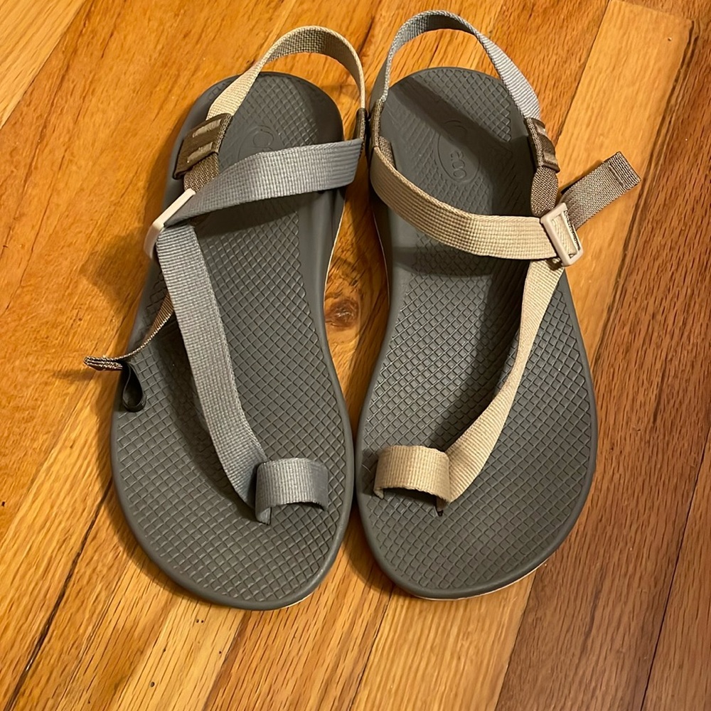 Chaco Women's Sandals in Gray and Tan